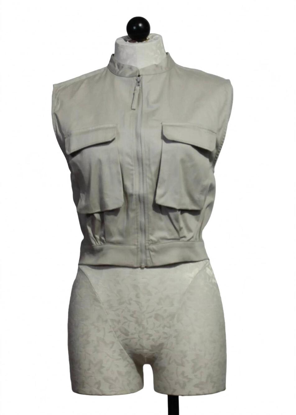 NEW SKFK women's bea gots shirt in beige